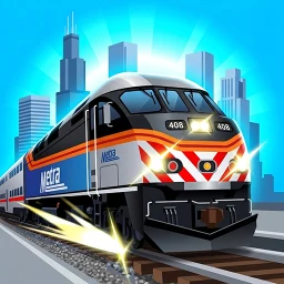 Icono de Chicago Train: Idle Tycoon